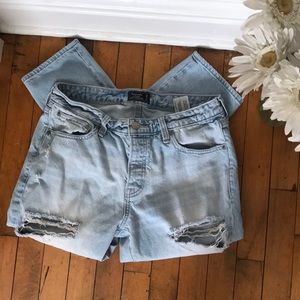 A&F boyfriend jeans
